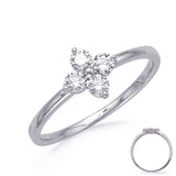 White Gold Diamond Ring