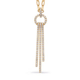 Yellow Gold Diamond Necklace