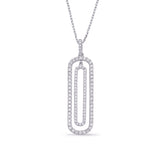White Gold & Diamond Necklace