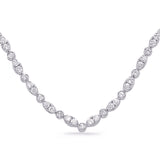 White Gold Diamond Necklace