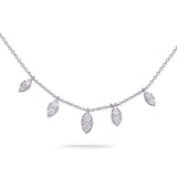 White Gold Diamond Necklace