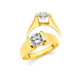 Gold Engagement Ring Mounting