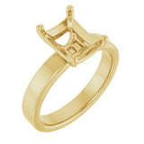 Gold Engagement Ring Mounting