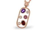 Colored Stone Necklace