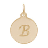 PETITE INITIAL DISC - SCRIPT B