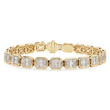 14KT Gold Diamond Bracelet