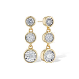 14KT Gold Diamond Earrings