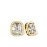 14KT Gold Diamond Earrings