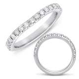 White Gold Wedding Band