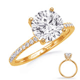 Yellow Gold Engagement Ring