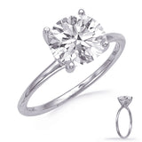 White Gold Engagement Ring