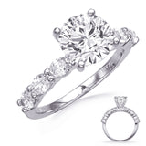 White Gold Engagement Ring