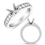 White Gold Engagement Ring