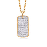 Yellow Gold Diamond Necklace