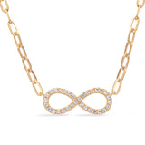 Yellow Gold Diamond Necklace