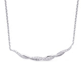 White Gold Diamond Necklace
