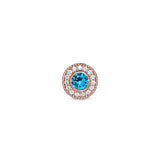 December Birthstone Necklace Charm