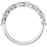 Platinum 3/8 CTW Lab-Grown Diamond Anniversary Band