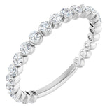 Platinum 3/4 CTW Lab-Grown Diamond Anniversary Band