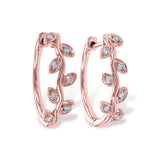 14KT Gold Diamond Earrings