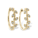 14KT Gold Diamond Earrings