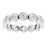 Platinum 7/8 CTW Lab-Grown Diamond  Eternity Band