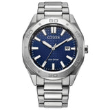 MEN ECO WR100 SS BRAC BLUE