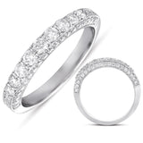 14 KT Rounds Shape Matching Diamond Band