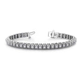 14 KT Rounds Shape Diamond Bracelet