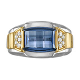 Bulova Sterling Silver 925 Classic Jewelry Mens Ring