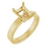 Gold Engagement Ring Mounting