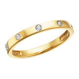 Diamond Wedding Bands  -  Women'