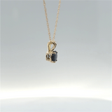 Gold Colored Stone Necklace
