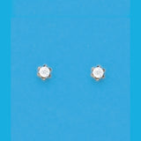 .01 Tw Diamond Earrings (3Mm Set)