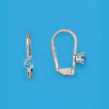 Genuine Blue Topaz Lever