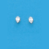 5X3 Pear Shape Cz Earrings