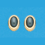 Dark Gray With Goldtone Surround