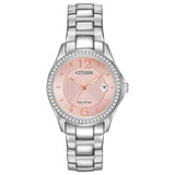 CITIZEN Eco-Drive Dress/Classic Eco Crystal Eco Ladies Stainless Steel