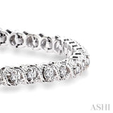 X & O Shape Diamond Bracelet