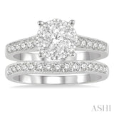 Lovebright Bridal Diamond Wedding Set