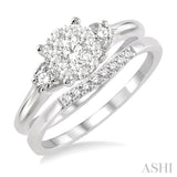 Lovebright Bridal Diamond Wedding Set