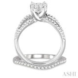 Lovebright Bridal Diamond Wedding Set