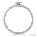 Light Weight Diamond Promise Ring