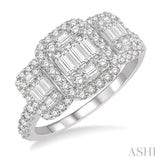 Past Present & Future Fusion Diamond Ring