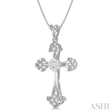 Lovebright Cross Diamond Fashion Pendant