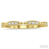 Stackable Light Weight Diamond Band