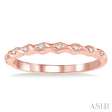 Stackable Light Weight Diamond Band