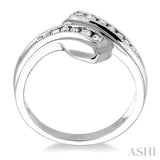 Diamond Fashion Bypass Ring