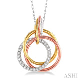 Circle Fashion Diamond Pendant