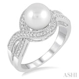 Pearl & Diamond Ring